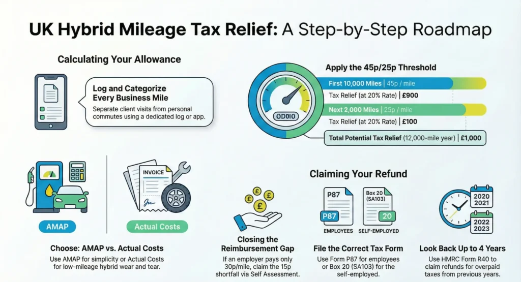 How To Calculate EV Mileage Tax For Hybrid Cars Under New HMRC Rules