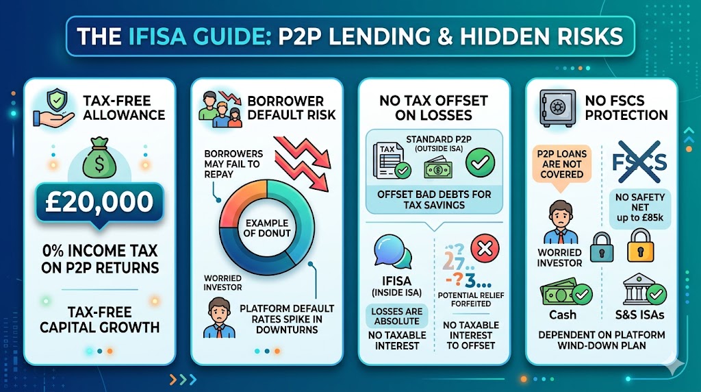 Peer-To-Peer Lending in ISAs: Risks