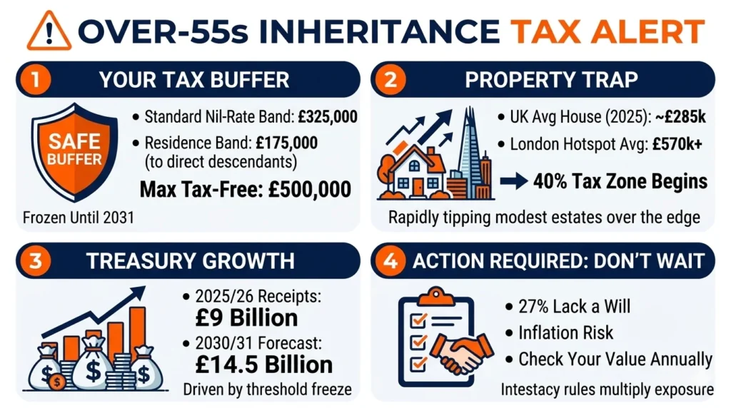Over 55s Inheritance Tax Warning