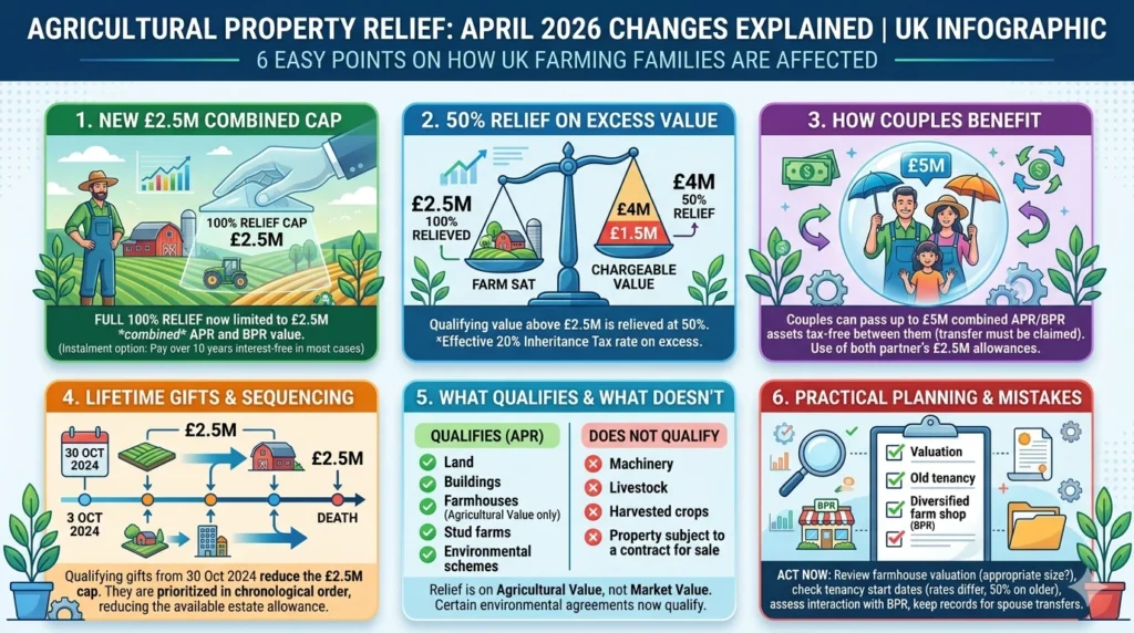 Agricultural Property Relief: April 2026 Changes Explained