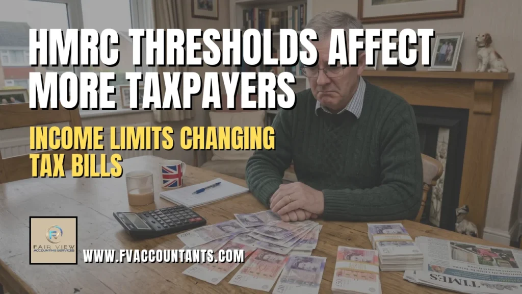 HMRC Tax Warning Income Thresholds in the UK for 2026/27